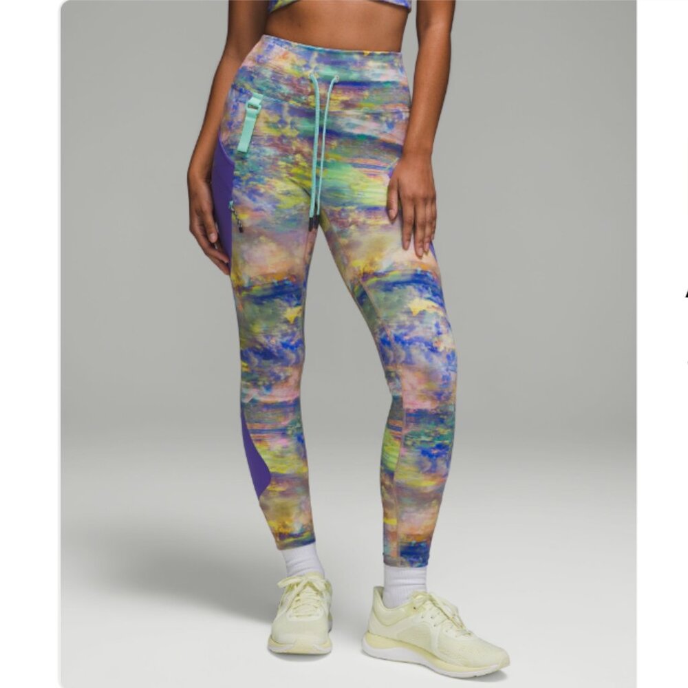Women's Multicolor Printed Active Leggings